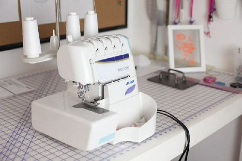 Use a coverstitch machine for professional finishes